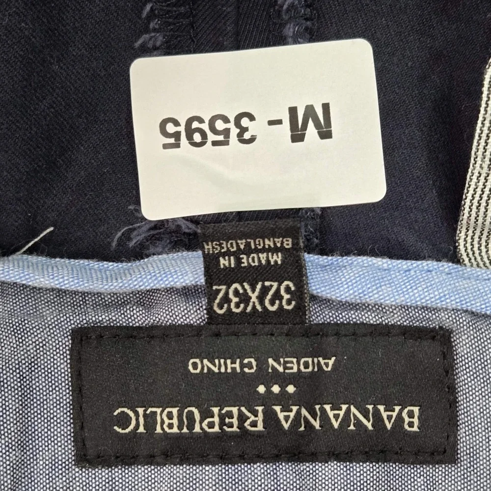 Banana Republic Men Pants 32X32 Blue‎ Chinos Aiden